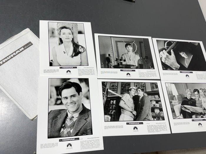 Original Press Photo Lot (6 Photographs + Original Envelope), Collections, Cinéma & Télévision
