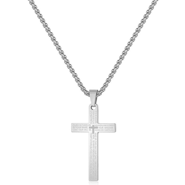Fako Bijoux - Cubaans Kruis Voor Mannen Medium - Ketting Met, Handtassen en Accessoires, Kettingen, Verzenden