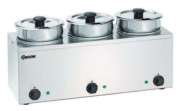 Bain Marie | Hotpot | RVS | 3x 3.5L | 230V |, Zakelijke goederen, Horeca | Keukenapparatuur, Nieuw in verpakking, Verzenden