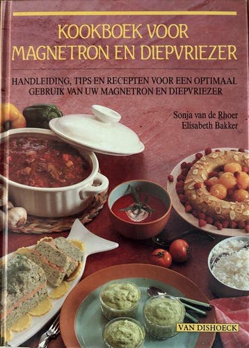 Kookboek voor magnetron en diepvrie - V.D., Verzenden
