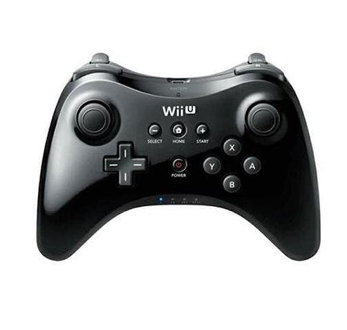 Nintendo Wii U Pro Controller Zwart (Wii U Accessoires), Games en Spelcomputers, Spelcomputers | Nintendo Wii U, Zo goed als nieuw