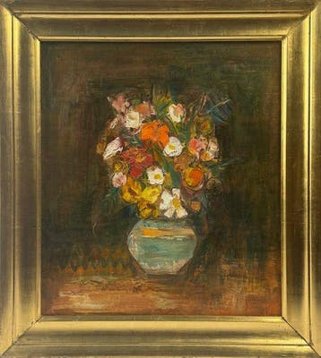 Gheorghe Raducanu (1924-1998) - Ritratto di ragazzo, Antiek en Kunst