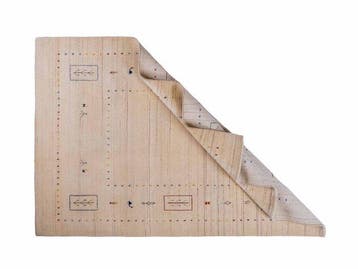 Gabbeh - Vloerkleed - 201 cm - 139 cm - handgeweven, Huis en Inrichting, Nieuw