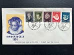 Nederland 1956/1958 - 2x blanco FDC waarbij met attest, Timbres & Monnaies, Timbres | Pays-Bas
