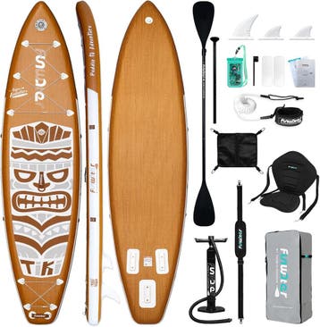 FunWater SUP-board, opblaasbaar stand-up paddleboard voor al, Verzenden, Nieuw