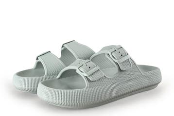 Geweo Slippers in maat 41 Grijs, Kleding | Heren, Slippers, Overige kleuren, Verzenden, Zo goed als nieuw