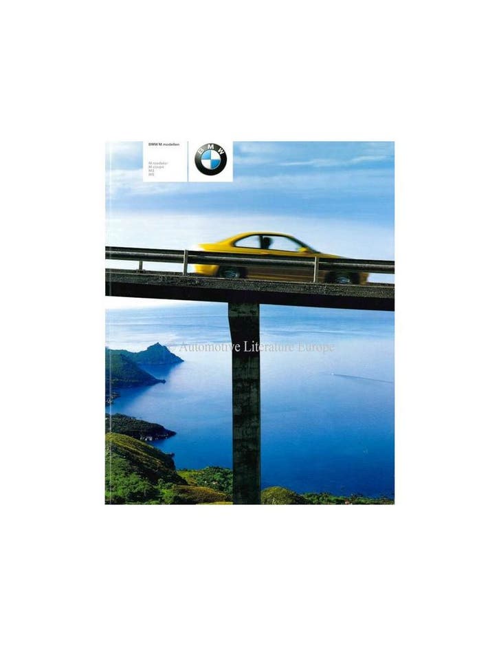 2000 BMW M PROGRAMMA BROCHURE NEDERLANDS, Boeken, Auto's | Folders en Tijdschriften