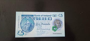 Irlande. - 3 Banknotes - 2017/2018 (Sans prix de réserve), Timbres & Monnaies, Billets de banque | Europe | Billets non-euro