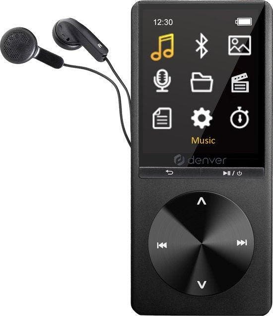 2dekans | Denver MP3 / MP4 Speler - Bluetooth - USB -, Audio, Tv en Foto, Bandrecorder, Ophalen of Verzenden