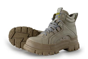 Buffalo Veterboots in maat 37 Beige, Kleding | Dames, Schoenen, Verzenden, Beige, Overige typen, Zo goed als nieuw