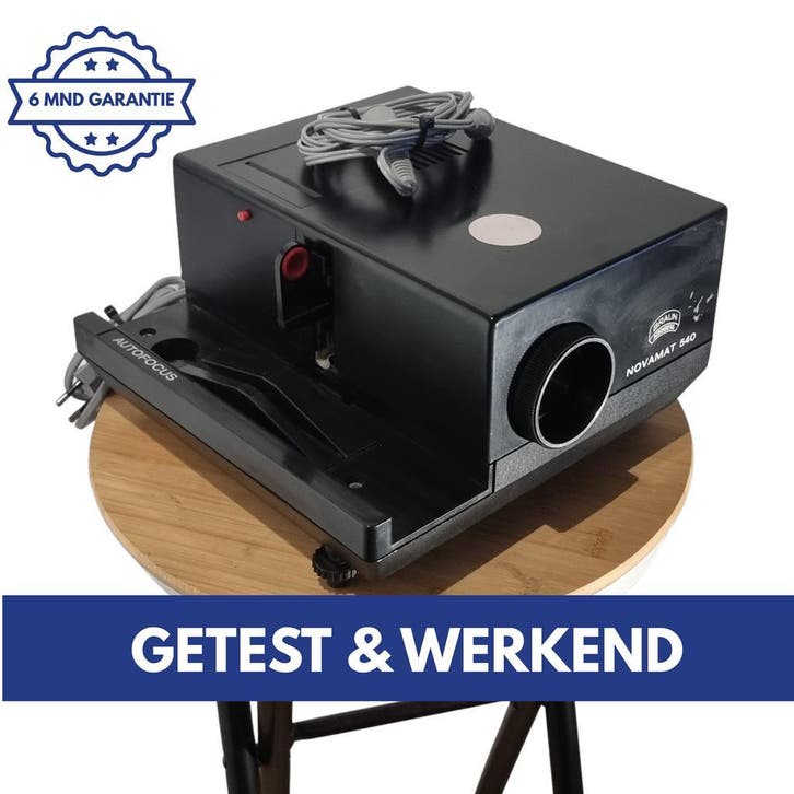 BRAUN Novamat 540 | Dia projector | Dia viewer | Werkend, TV, Hi-fi & Vidéo, Projecteurs dias, Envoi