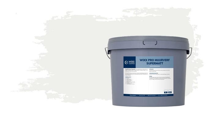 Wixx PRO Muurverf Supermatt 5L, Doe-het-zelf en Bouw, Verf, Beits en Lak, Nieuw, Verzenden