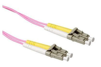 ACT Glasvezelpatchkabel 7 meter – OM4 Multimode 50/125 LSZH, Computers en Software, Netwerk switches, Nieuw, Ophalen of Verzenden