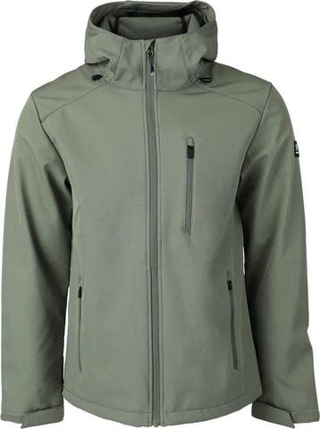 Brunotti Mib Heren Softshell Jas - Groen - S (Jassen), Verzenden