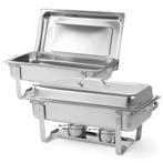 Set Chafing Dishes | ECONOMY | RVS | 1/1 GN (9L) | 2 Stuks, Verzenden, Nieuw in verpakking