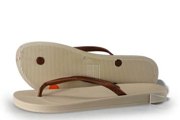 Ipanema Slippers in maat 43 Beige, Slippers, Verzenden, Beige, Zo goed als nieuw