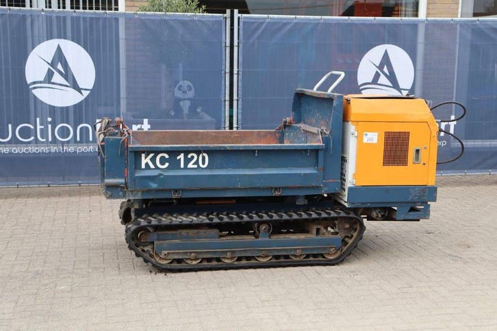 Veiling: Minidumper Kubota KC 120 Diesel, Articles professionnels, Machines & Construction | Transport, Enlèvement