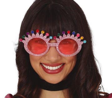 Roze Bril Glitters, Verzenden, Nieuw