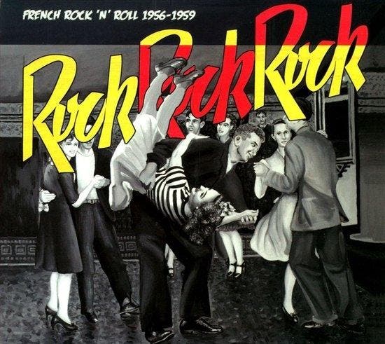 Various - Rock Rock Rock - French  RNR 56-59 op CD, Cd's en Dvd's, Dvd's | Overige Dvd's, Nieuw in verpakking, Verzenden
