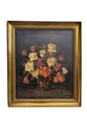 Jose Maria del Río Moreno Flores (XX) - Bodegón de rosas