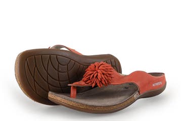 Mephisto Sandalen in maat 38 Rood, Mephisto, Verzenden, Sandalen of Muiltjes, Zo goed als nieuw