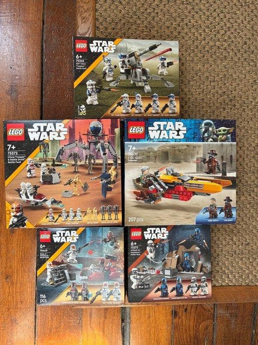 Lego Onderdelen - Star Wars - 75345 75372 75373 75437 75449, Enfants & Bébés, Jouets | Duplo & Lego