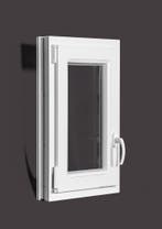PVC raam draai kiep b50xh70 cm wit, Gevelraam of Ruit, Minder dan 80 cm, Minder dan 80 cm, Nieuw