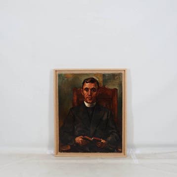 Matthieu Wiegman (1886-1971) - Portret P. Heskes, Antiek en Kunst