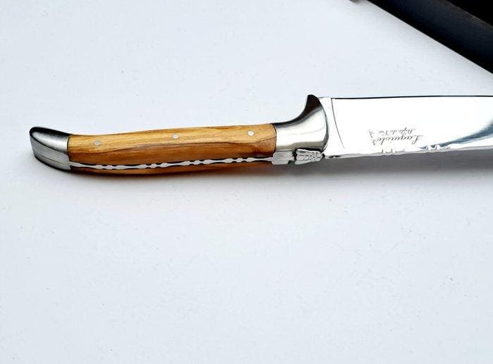 Laguiole - Chef Knife - incl. Certificate and luxury gift, Antiquités & Art, Antiquités | Ustensiles de cuisine