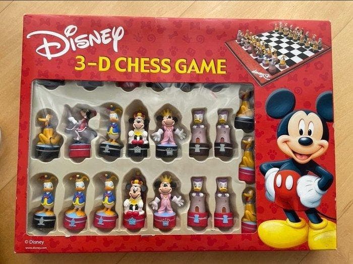 Mickey Mouse 3-D Chess Game - 1 Board game, Verzamelen, Disney