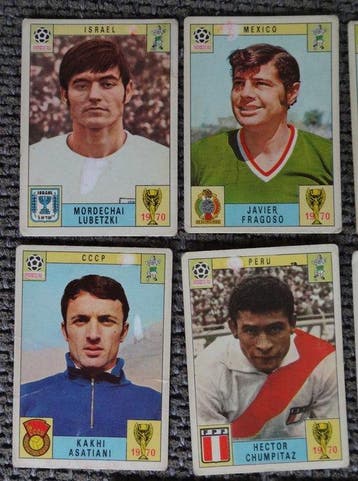 1970 Panini WC Mexico 70 Bernd Dörfel Original edition - 11, Collections