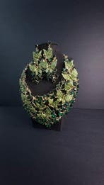 Ensemble vert élégant inspiré de Dolce & Gabbana – style, Nieuw