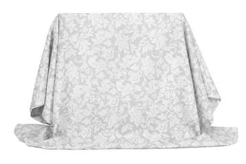9.00 x 1.40 Jacquard Damast - Exclusieve lonetastof -