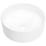 vidaXL Wastafel 36x14 cm keramiek wit, Verzenden, Nieuw