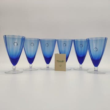 V.Nason&C - Drinkset (6) - Wereldcollectie - Muranoglas -, Antiek en Kunst