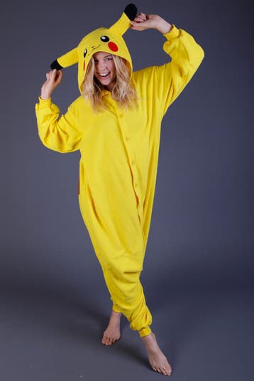 Onesie Pikachu Pokemon Pak Kostuum XS-S Pikachupak Jumpsuit, Ophalen of Verzenden, Nieuw
