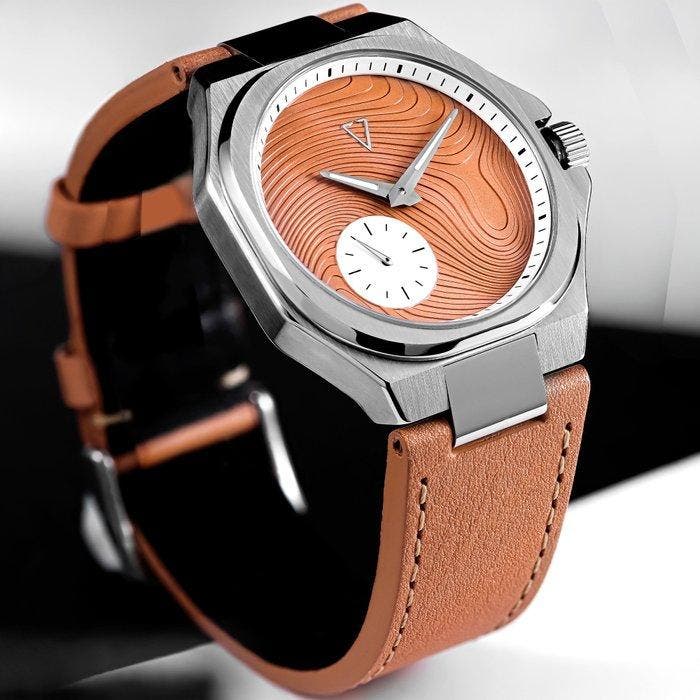 Aryon watches - Aryon Waves Summer Terra Automatic Watch -, Bijoux, Sacs & Beauté, Montres | Hommes