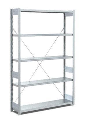 Bito legbordstelling h220 x b100 x d30 cm met 5 niveaus, Ophalen of Verzenden