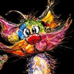 Laurent Pate (1970) - Capucin le Clown ( plaque numérique
