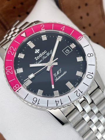 Zodiac - Super Sea Wolf GMT Automatic - ZO9416 - Homme -, Nieuw
