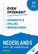 Even Spieken - Nederlands voor de onderbouw (set) Intertaal, Verzenden, Intertaal