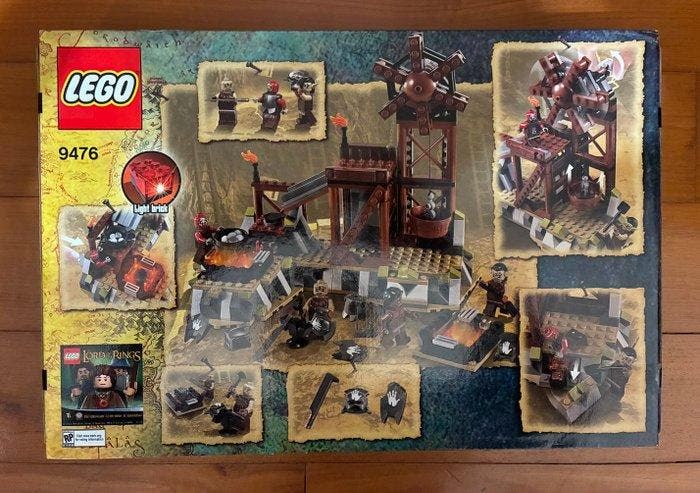 Lego Set - 9476 - The Lord of the Rings, The Hobbit - The, Kinderen en Baby's, Speelgoed | Duplo en Lego