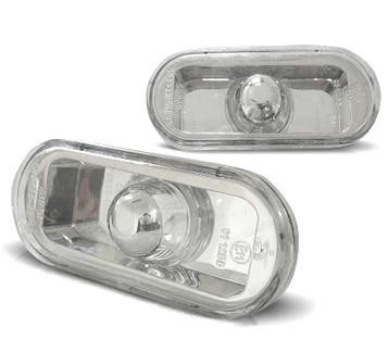 CLIGNOTANTS LATÉRAUX VOLKSWAGEN VW SEAT 93-05 CHROMÉ, Verzenden