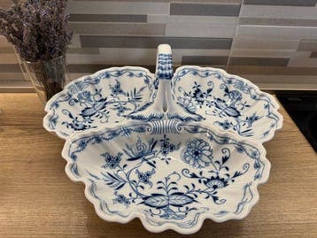Meissen - Plateau de service - Porcelaine - Oignon bleu