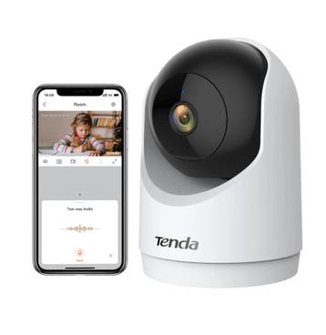 Tenda WiFi Bewakingscamera Binnen 2K 360° (Huis), Ophalen of Verzenden, Nieuw