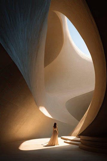 Lea Ottavi - Light Shapes Wonder · XXL · Hand signed