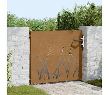 Design Poort | Retour Deal | Nu 35% goedkoper (tuinpoort), Tuin en Terras, Staal, Verzenden, Minder dan 100 cm, 100 tot 150 cm