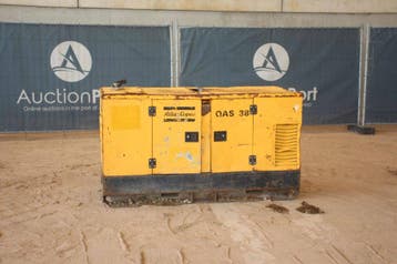 Veiling: Generator Atlas Copco QAS 38 Diesel 2005, Ophalen