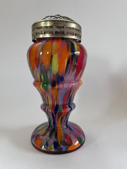 Kralik - Bloemensteker boheems glas Art Deco - Vaas -, Antiquités & Art, Art | Objets design