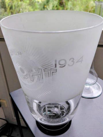 Glasfabriek Leerdam - A.D. Copier - Vaas (2) - Glas - 1934